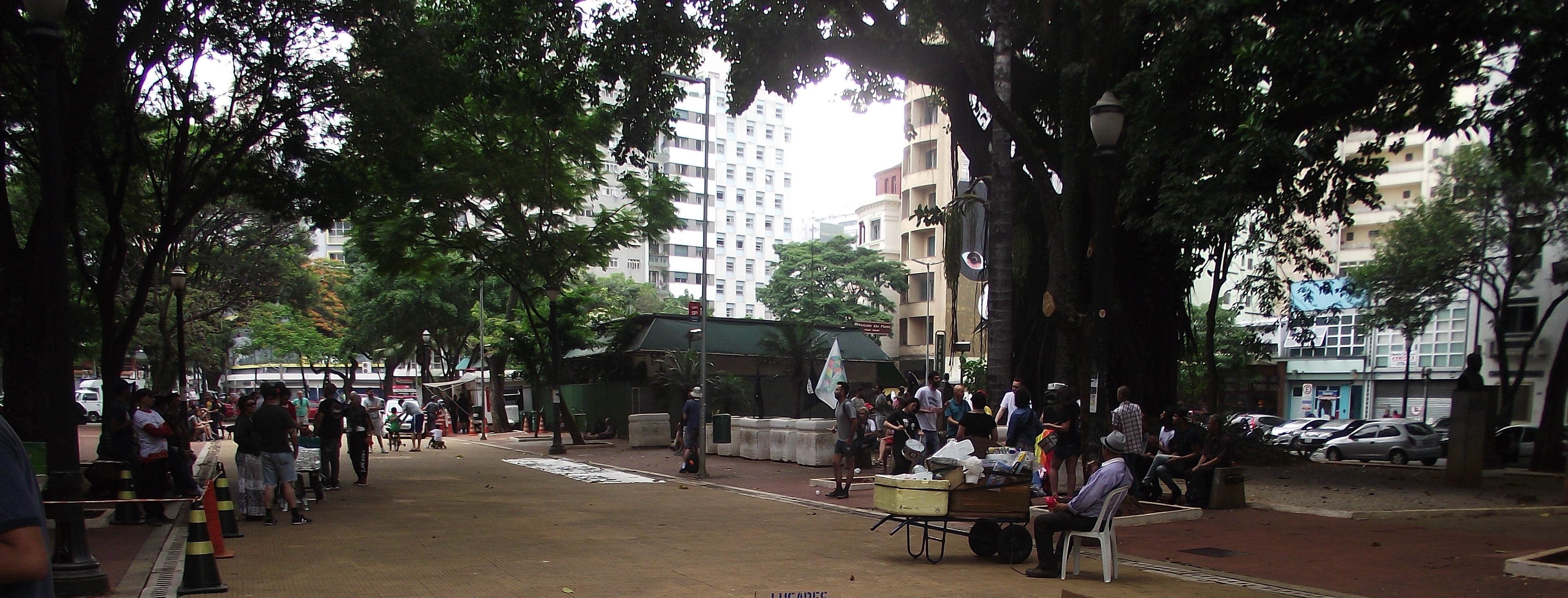 Largo do Arouche. Foto: Simone Scifoni, 2018